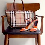 Burberry Womens Handbag with Scarf Sale