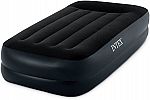 Intex Pillow Rest Raised Airbed with Built-in Pillow and Electric Pump  $17 and more