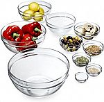 Luminarc 10-Piece Set Stackable Bowl Set $16 (Was $28)
