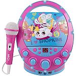 Shopkins Oval Flashing Light Karaoke $19 (Was $50) and More