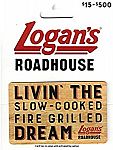$50 Logan's Roadhouse Gift Card $40