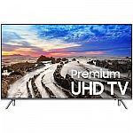 Samsung UN82MU8000 82" UHD 4K HDR LED Smart HDTV (2017 Model) $3298 + $165 Rewards back