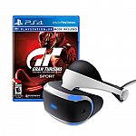 PlayStation VR Headset with Gran Turismo Sport $280