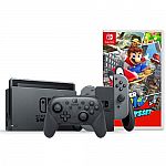 Nintendo Switch + Nintendo Switch Pro Controller + Super Mario Odyssey $399