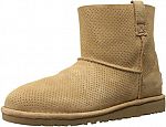 UGG Women's Unlined Mini Perforated Boot, size 6 $49.46