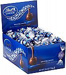 Lindt LINDOR Dark Chocolate Truffles, 60 Count Box $12.74 and more