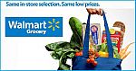 Walmart Online Grocery $10 Off $50 Purchase (YMMV)