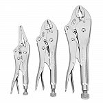 3-Piece Husky Locking Pliers Set $10 (Save 50%)