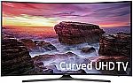 55" Samsung UN55MU6500 Curved 4K Ultra HD Smart LED TV $600