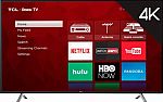 55" TCL 55S405 4K UHD HDR Roku Smart LED HDTV $400