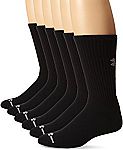 6-pack Under Armour Men's Charged Cotton Crew Socks $9.98