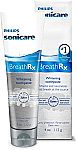 Philips Sonicare Breathrx Whitening Toothpaste 4oz $3.98