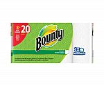 Tonight Only, 16 Bounty White Paper Towels Huge Rolls + $5 Gift Card $27 and more
