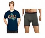 Hanes Men's Tee + Boxer Brief $4 + Free Shipping