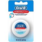 12-Pack of 55 Yards Oral-B Essential Waxed Floss $4