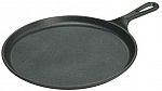 10.5" Lodge Pre-Seasoned Cast Iron Round Griddle $4