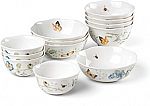 12-Piece Lenox 880075 Butterfly Meadow Bowl Set $66