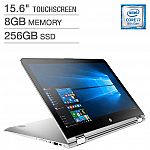 HP ENVY x360 Touchscreen 2-in-1 Laptop: i7 8GB 256SSD $700