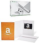 Xbox One S 500GB Console + $25 Amazon.com Gift Card Bundle $189