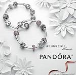  Free Gift with the Purchase of 2 PANDORA Items ( Up to $65 Value)