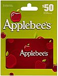 $50 Applebee's Gift Card $39 and more 