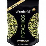Wonderful Pistachios (without shell), 24oz $13 @ Sam's Club