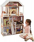 KidKraft Savannah Dollhouse with Furniture $49.97