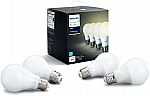Philips Hue White A19 bulbs (4 bulbs) $31
