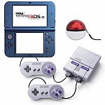 Nintendo SNES with 3DS XL Galaxy & Power Bank Bundle $279