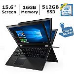 Lenovo Flex 4 FHD Touchsreen Laptop (i7-7500U 16GB 512GB SSD Radeon R7 M460) $699,  Ideapad 700 17.3" Laptop (i7-6700HQ) $749 and more