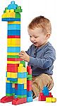 Mega Bloks 80-Piece Big Building Bag $10