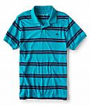 aeropostale men's a87 striped jersey polo $8