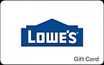 $100 Lowe's Gift Card $90