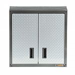 Gladiator Ready to Assemble 28" x 28" x 12" Steel Garage Wall Cabinet in Silver Tread $80 (save 46%)