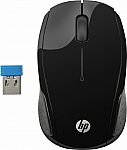 HP 200 Wireless Optical Mouse $7