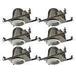 Utilitech Aluminum Recessed Light Kit (6-Pack) $16.80 + pickup, YMMV