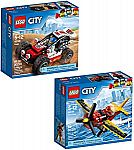 LEGO City Great Vehicles Building Kit (170 Piece) $13 & More Up to 61% Off Build Set (Lego Magformers, K’NEX)