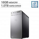 Dell XPS Desktop (i7-6700 16GB 1TB AMD Radeon RX 560 2GB) $650
