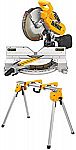 DEWALT DW716XPS Compound Miter Saw with Work Stand $299