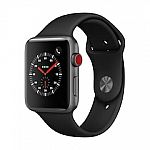 Apple Watch Series 3 (GPS + Cellular) 42mm Space Gray Aluminum Case $429 + $80 Kohl's cash