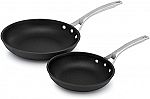Calphalon Signature Hard Anodized Nonstick Omelet Fry Pan Set, 8"/10" $49