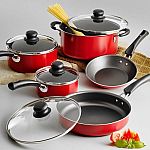 Tramontina 9-Piece Simple Cooking Nonstick Cookware Set $14