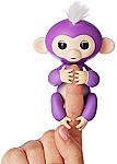 Fingerlings Interactive Baby Monkey Mia (Purple with White Hair) $15