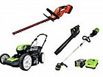 Greenworks PRO 21-Inch 80V Cordless Lawn Mower $178 & More