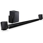 LG 4.1-Ch Sound Bar Surround System w/ Wireless Subwoofer $150