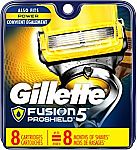 8 Count Gillette Fusion5 ProShield Men's Razor Refill Blades $18