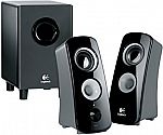 Logitech Speaker System Z323 with Subwoofer $25.35