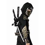 Child Costume Black Ninja Backpack Halloween Costume Accessory $1.83