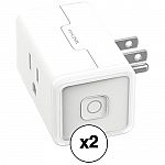 TP-Link HS105 Wi-Fi Smart Plug Mini (2-Pack) $37