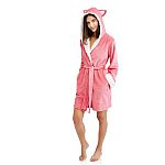 Body Candy Huggable Luxe Critter Ears Sleepwear Robe $7 (Org $18.82)